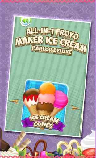 Un All-in-1 Froyo Maker Ice Cream Parlor - Deluxe Yogurt Dessert Creator 3