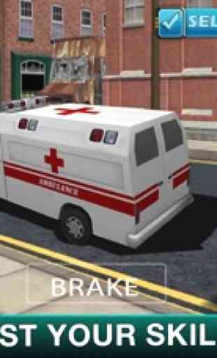 Ambulanza Rescue Mission: reale emergenza parchegg 4