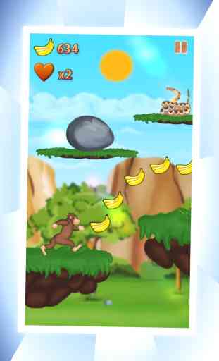 Ape Run - Fun Monkey Game, Scimmia Race - gioco Monkey gratis 4