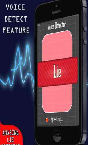 Incredibile Lie Detector gratis - 3in1 impronte Camera & Scanner voce 2