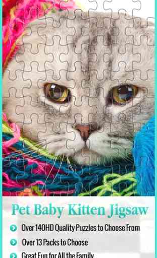 Puzzle Animal Packs & Bits - Kitty Cat Bambino Mermaid Jigsaw 1