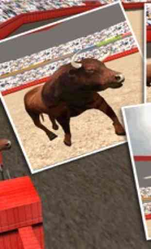 Toro infuriato simulatore combattente 3D 2