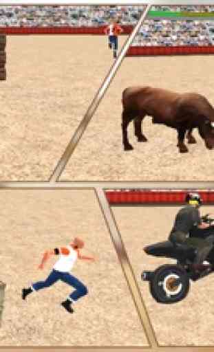 Toro infuriato simulatore combattente 3D 4
