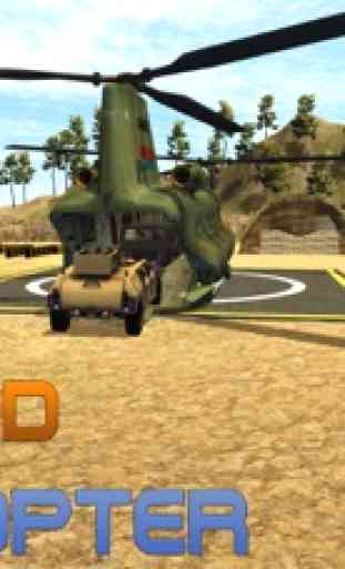 Elicottero Esercito Relief Cargo Simulator - 3D Commando Apache pilota gioco di simulazione 2