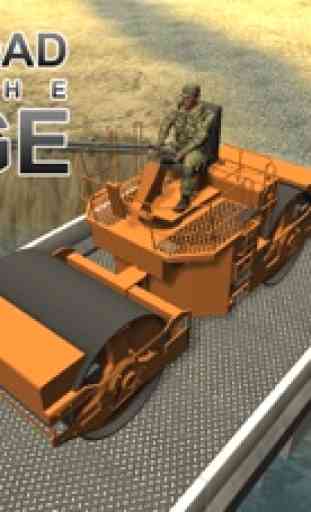 Esercito Costruzione del ponte Simulatore - Mega macchine e gru di carico gioco di guida 4