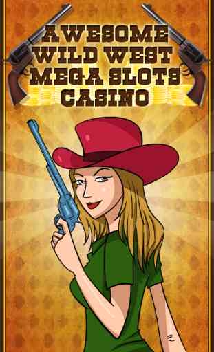 Impressionante Wild West Mega Slots Casino - PLUS Mini Games - Poker, Blackjack, Bingo, Roulette 1