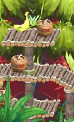 Banana Monkey Jungle Run gioco2- gorilla kong lite 1