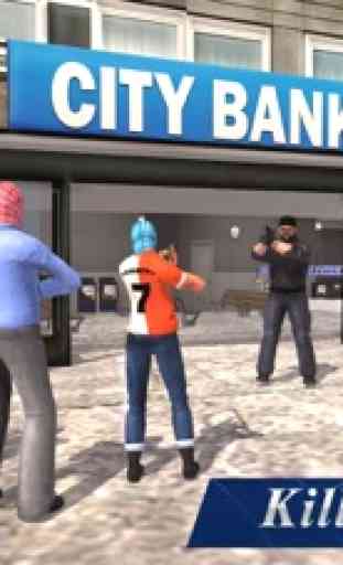 Bank Robbery Simulator - mafioso rapina professionale ruggisce città 4
