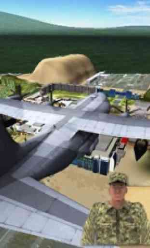 Esercito trasporto serbatoio game drive aereo 4