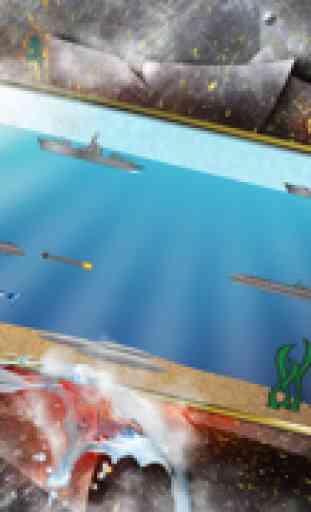 Impressionante Submarine battaglia navale gratis! - Multiplayer Torpedo guerre 2