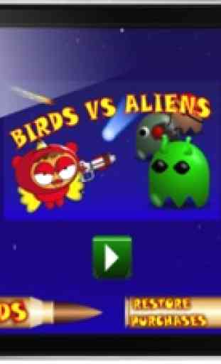 Birds Vs Angry Aliens Free Game: Mayhem On Dark Space Empire 2