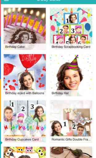 Auguri Compleanno Carte: fotomontaggi e cornici foto per compleanni 3