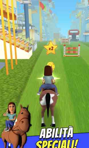 Cavallo Vignetta Libero - Gioco di Corsa di Cavalli Cartoon en 3D 3