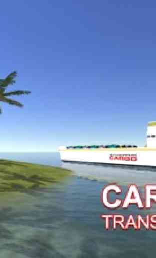 Da carico auto nave transporter - guidare camion & Sail grande barca in questo gioco simulatore 4