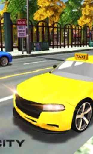 City Taxi driver Simulator - 3D Yellow Cab Servizio gioco di simulazione 2