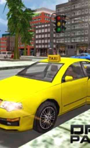 City Taxi driver Simulator - 3D Yellow Cab Servizio gioco di simulazione 3