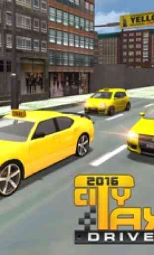 City Taxi driver Simulator - 3D Yellow Cab Servizio gioco di simulazione 4