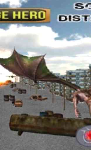 Clash Of Gargoyle 3D - Una guerra demone epica contro forze aeree terre aerei da combattimento (versione arcade gratuito) 4