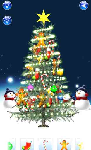 albero di Natale 3D 3