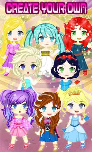 Chibi Princess Maker - Cute Anime Creator Jeux 3
