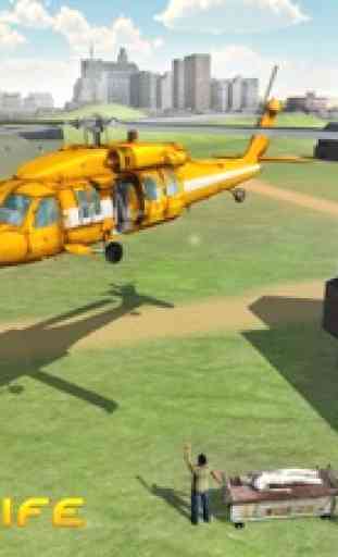 Città Helicopter Simulator - Gioco 3D Apache volo Simulazione 3