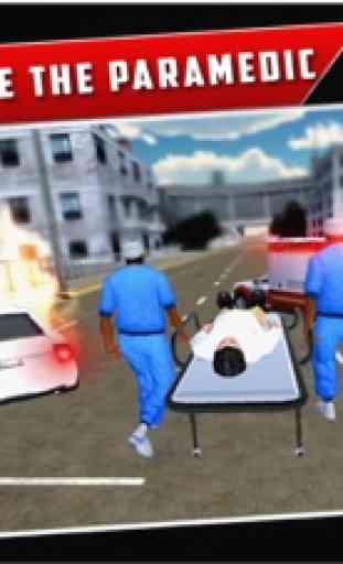 City Ambulance Rescue Drive 3D 3