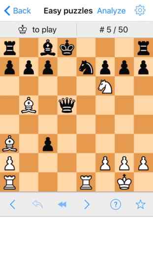 Puzzle di scacchi (Tattica) 4