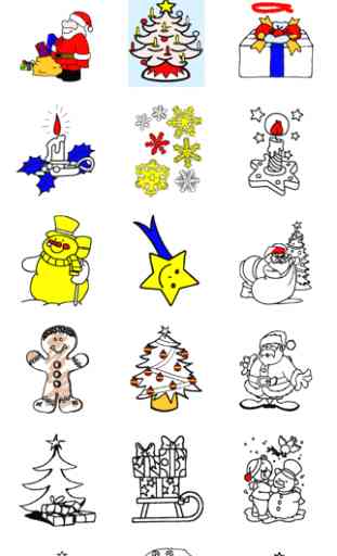 Coloranti di Natale per i bambini con matite colorate - 24 disegni da colorare con Babbo Natale, alberi di Natale, elfi, e di più 3
