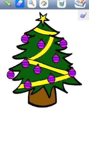 Coloranti di Natale per i bambini con matite colorate - 24 disegni da colorare con Babbo Natale, alberi di Natale, elfi, e di più 4