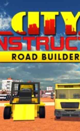 Edilizia City Road 3D Builder - vero costruttore gioco di simulazione 1
