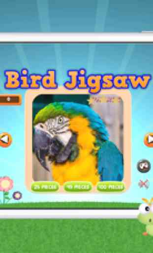 simpatico uccello e animale puzzle - divertenti giochi educativi per i bambini e bambini 1