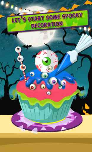 Cupcake Maker Halloween TOP Cooking game for kids 1