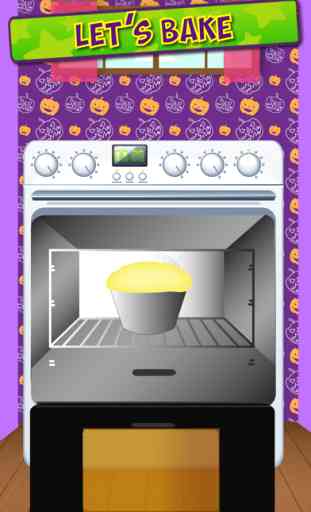 Cupcake Maker Halloween TOP Cooking game for kids 2