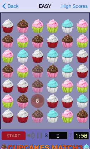 Cupcakes Match 3 1