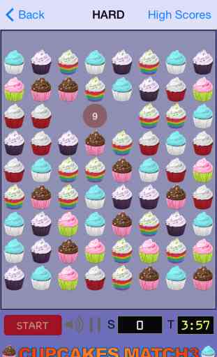 Cupcakes Match 3 3