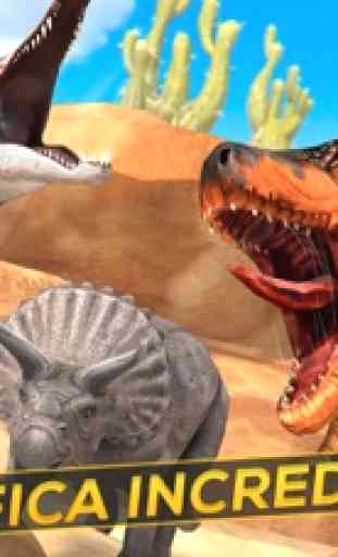 Dinos Aurous . Simulatore di Dinosauro Giochi 3D 2