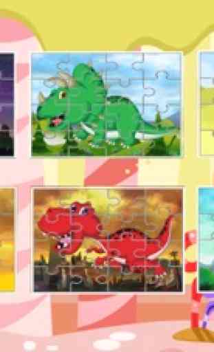 Dinosaur Jigsaw giochi didattici gratis bambini 2