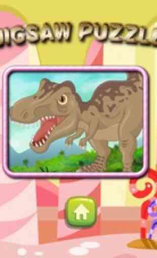 Dinosaur Jigsaw giochi didattici gratis bambini 4