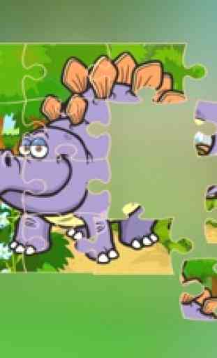Dinosauro Jigsaw Puzzle Per Bambini Giochi Di 3