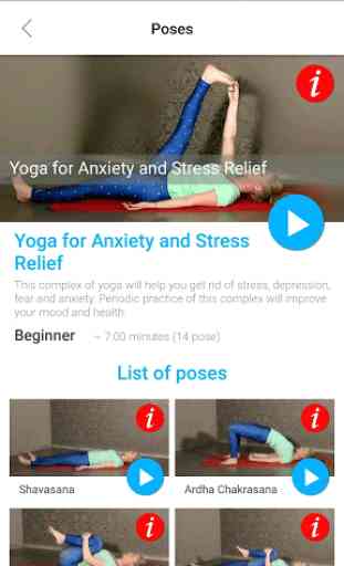 Yoga for Relief of Anxiety, Stress and Depression 4