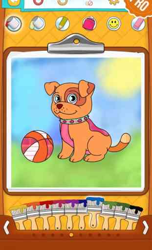 Disegni di Cani da Colorare - Giochi da Colorare per Bambini PRO 1