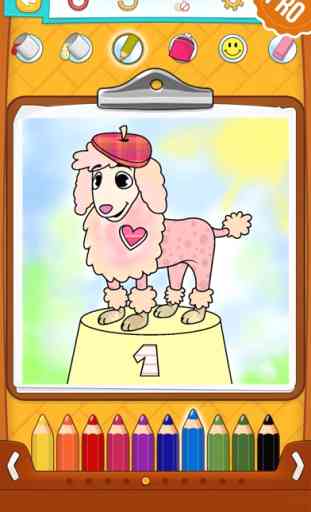Disegni di Cani da Colorare - Giochi da Colorare per Bambini PRO 2