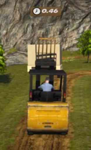 Estrema Trasporto merci Truck Driver e carrello elevatore della gru operatore gioco 3