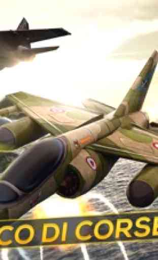 F18 Aereo da Caccia . Simulatore di Volo di Guerra 1