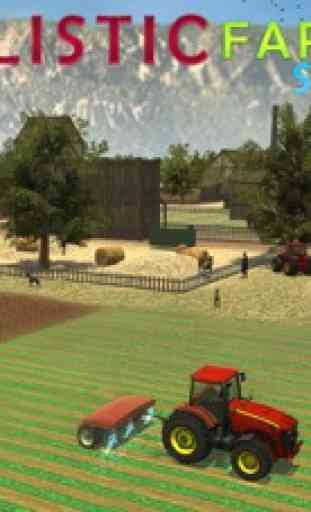 Fattoria raccolta Sim - 3D USA Agricoltura del cam 2