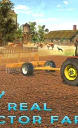 Fattoria raccolta Sim - 3D USA Agricoltura del cam 4