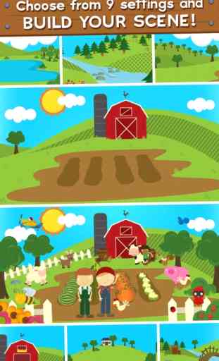 Lily's Farm Animal Stickers Premium 2
