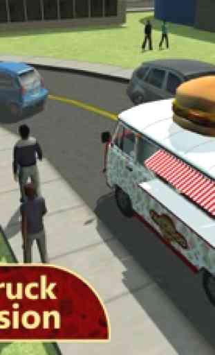 Veloce simulatore di camion di cibo - Semi cibo camion di guida e di parcheggio gioco di simulazione 1
