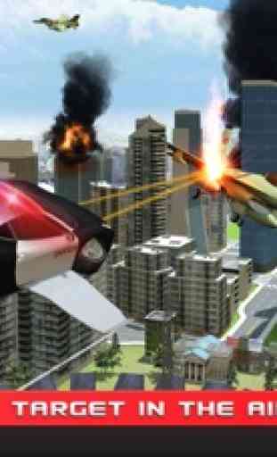 Volare Cop Car Simulator 3D - Extreme polizia penale guida di automobili e un aereo vola Pilota Simulator 2