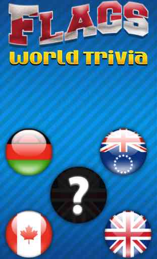 Bandiere del Mondo Trivia Game Free Atlas Quiz Gioco 1